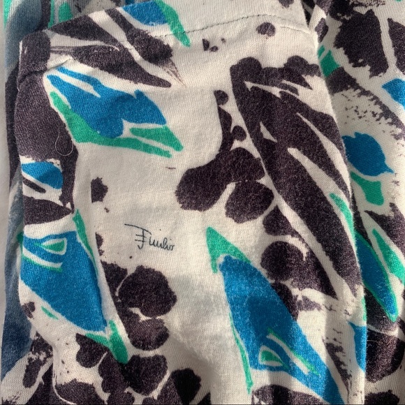 Emilio Pucci Psychedelic, Watercolor 90s Top - Picture 9 of 9